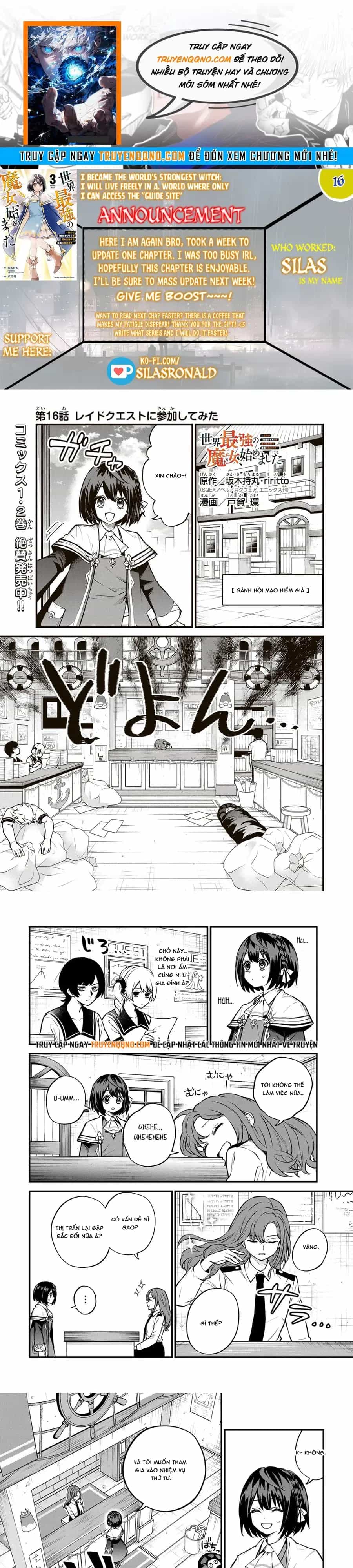 Sekai Saikyou No Majo, Hajimemashita - Watashidake - Chương 16 - ảnh 1