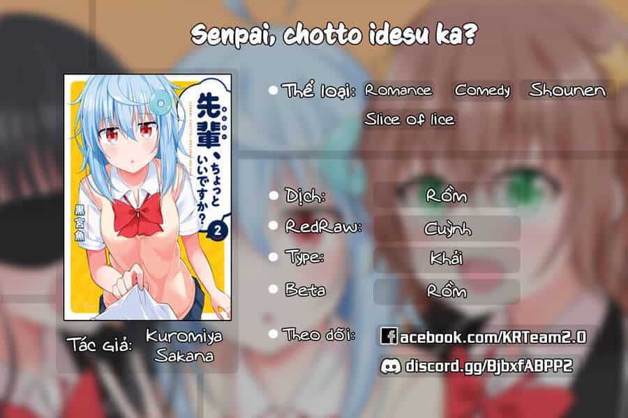 Senpai, Chotto Īdesu Ka? - Chương 5 - ảnh 1