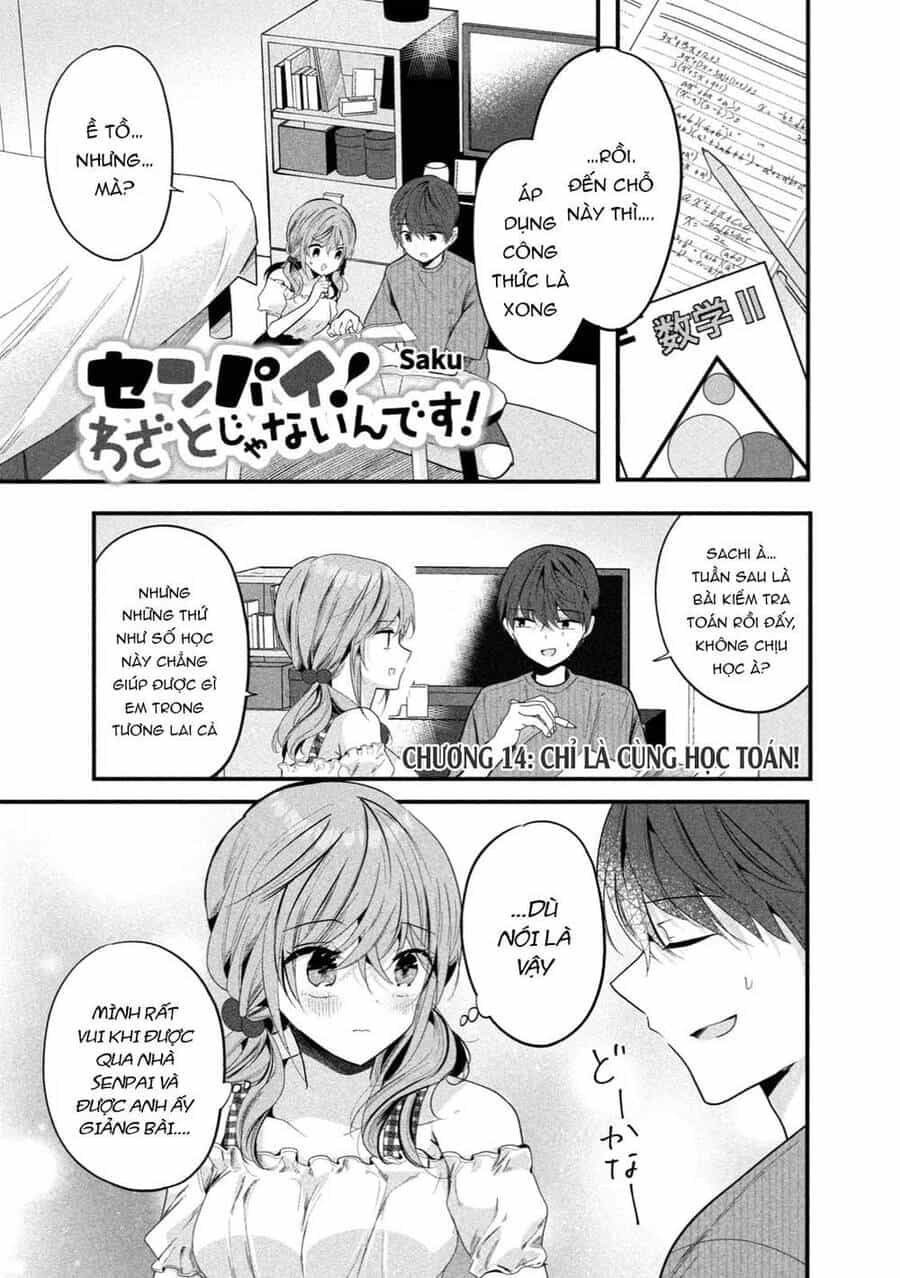 Senpai! Em Không Cố Ý Đâu! - Chương 14 - ảnh 2