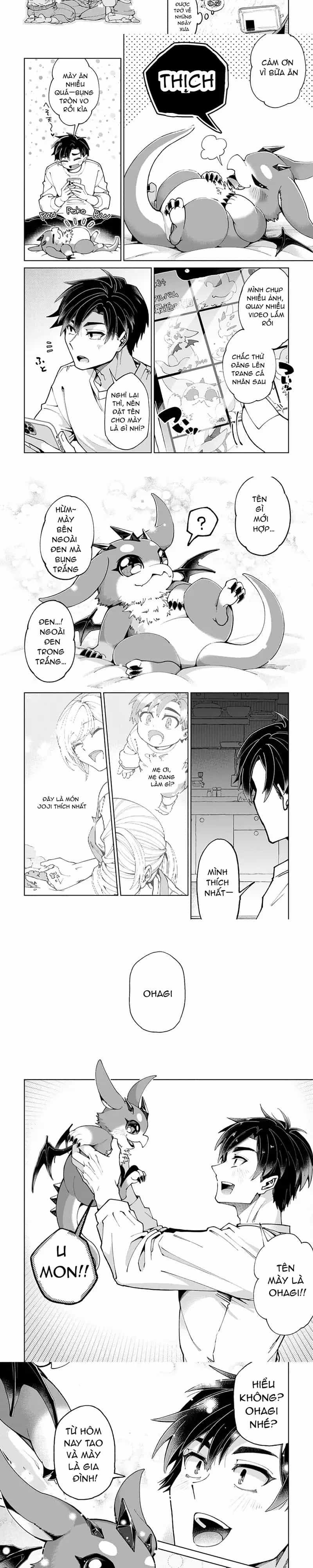 Shachiku No Ore, Dragon Ni Idakaretanode Pet Haishin Wo Hajimemasu Chibi Ko Dragon To Monster Bokujo Life - Chương 1 - ảnh 7