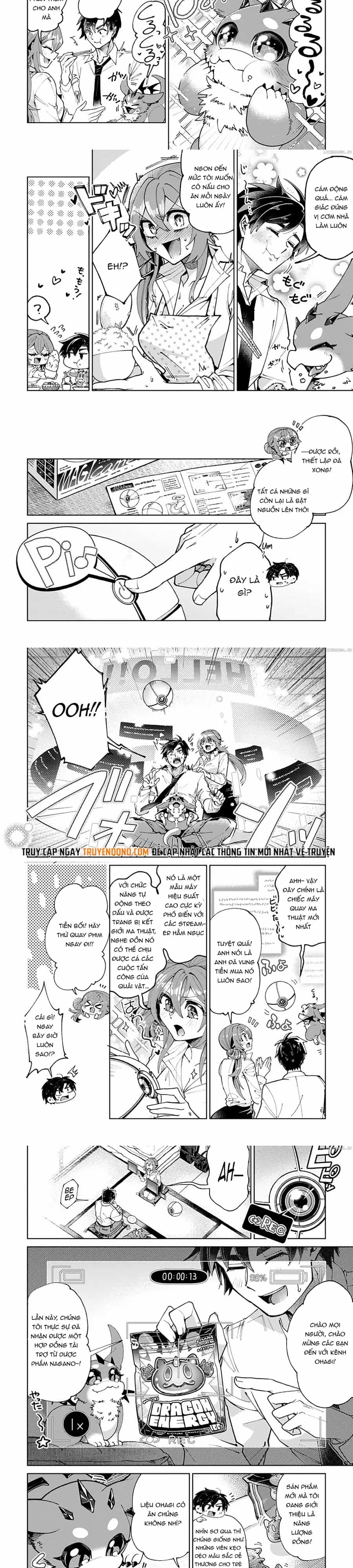 Shachiku No Ore, Dragon Ni Idakaretanode Pet Haishin Wo Hajimemasu Chibi Ko Dragon To Monster Bokujo Life - Chương 2.2 - ảnh 3