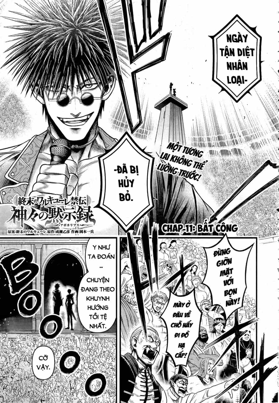 Shuumatsu No Valkyrie Kinden - Kamigami No Apocalypse - Chương 11 - ảnh 2