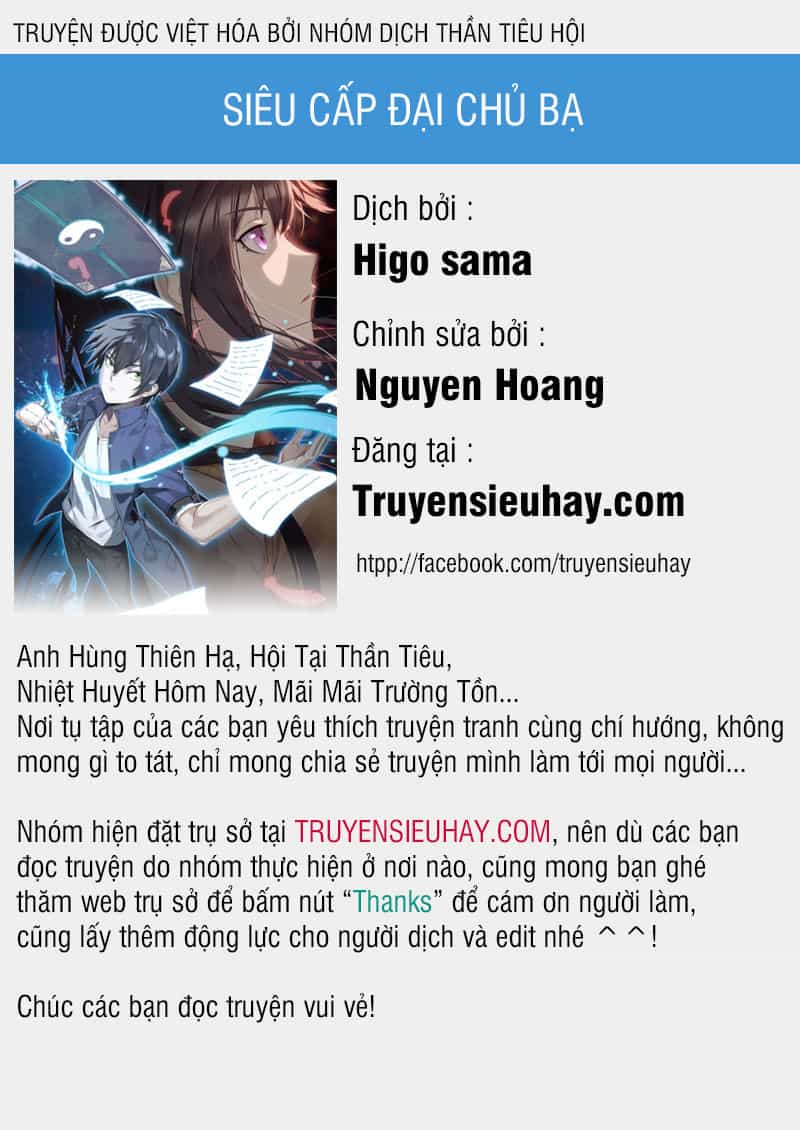Siêu Cấp Đại Chủ Bạ - Chương 3 - ảnh 1