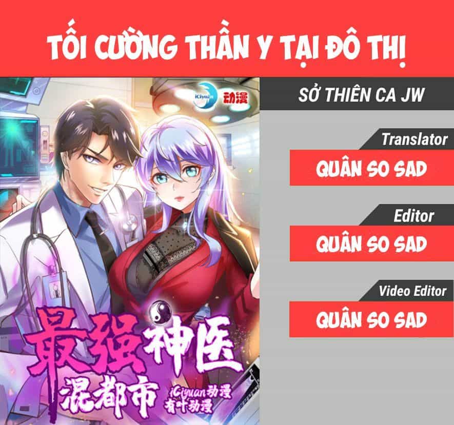 Siêu Cấp Thần Y Tại Đô Thị - Chương 10 - ảnh 1