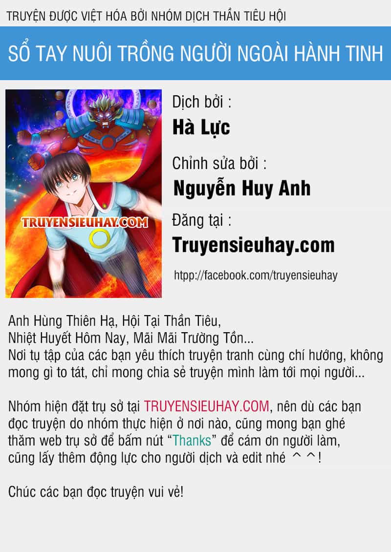 Sổ Tay Nuôi Trồng Người Ngoài Hành Tinh - Chương 5 - ảnh 1