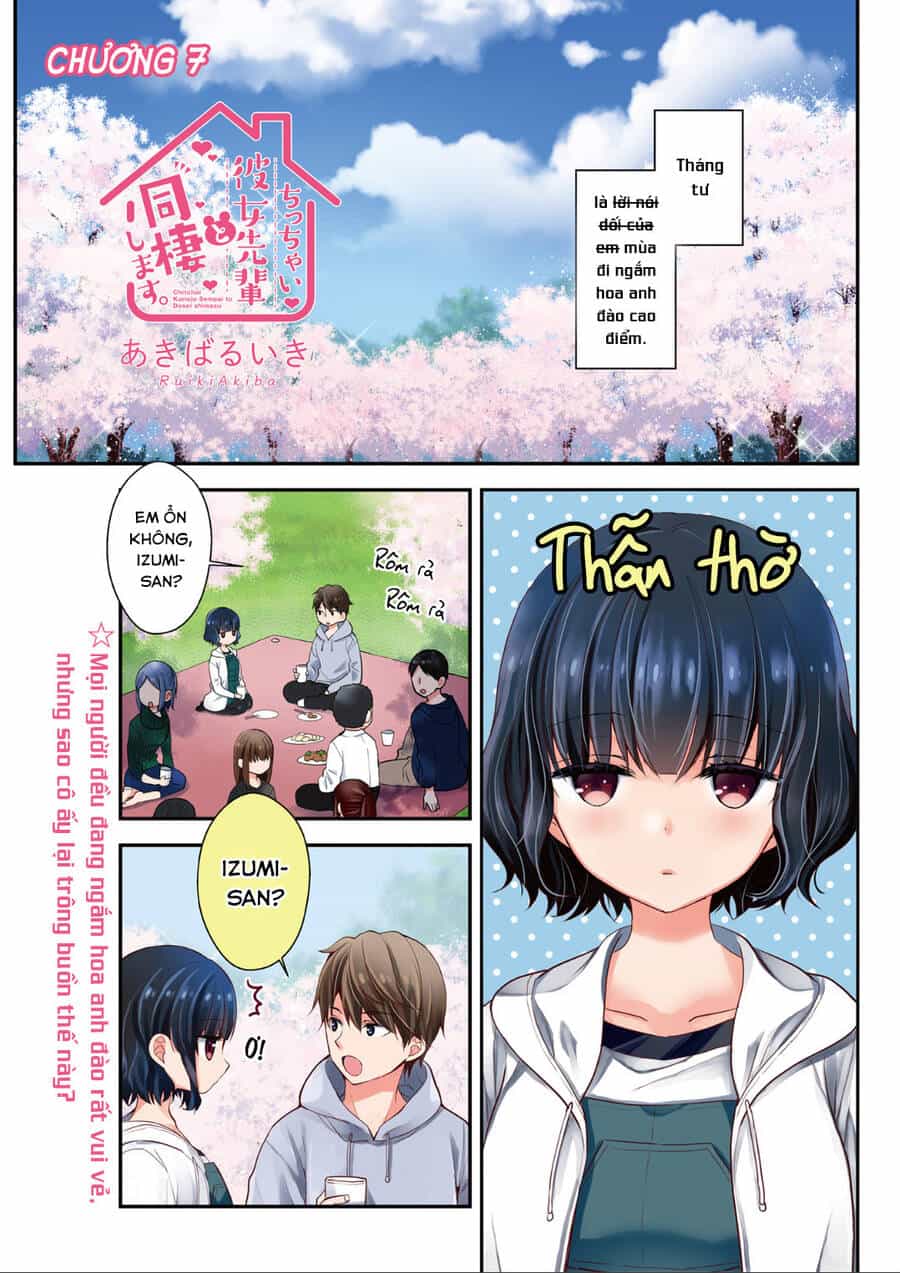 Sống Chung Với Senpai Kiêm Bạn Gái Nhỏ Nhắn Của Tôi - Chương 7 - ảnh 3