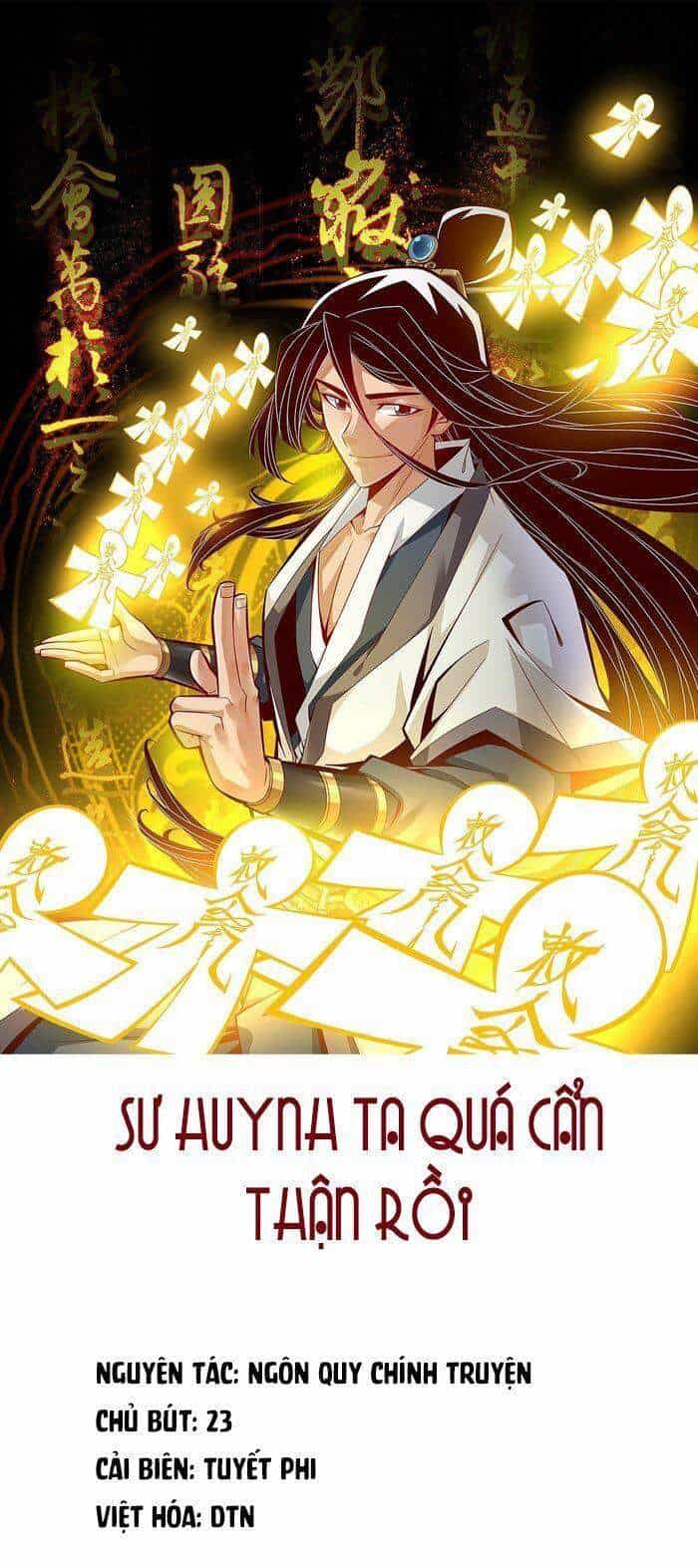 Sư Huynh Của Ta Quá Cẩn Thận Rồi - Chương 3 - ảnh 1