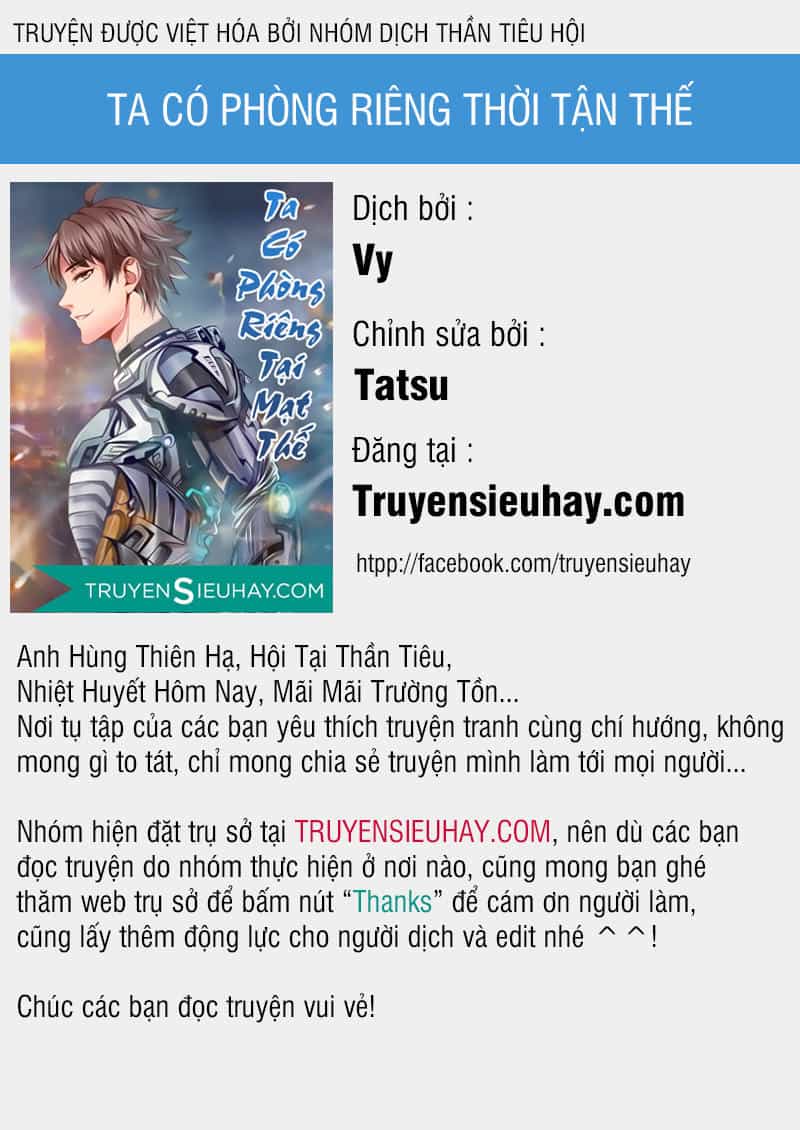 Ta Có Phòng Riêng Thời Tận Thế - Chương 19.3 - ảnh 1