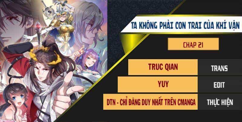 Ta Đích Thật Không Phải Con Trai Khí Vận - Chương 21 - ảnh 1