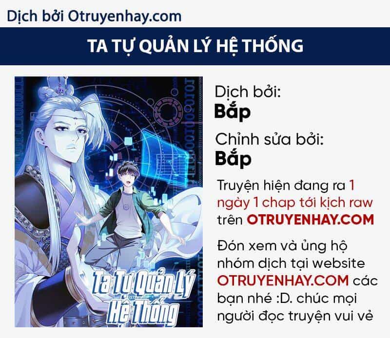 Ta Tự Quản Lý Hệ Thống - Chương 3 - ảnh 1