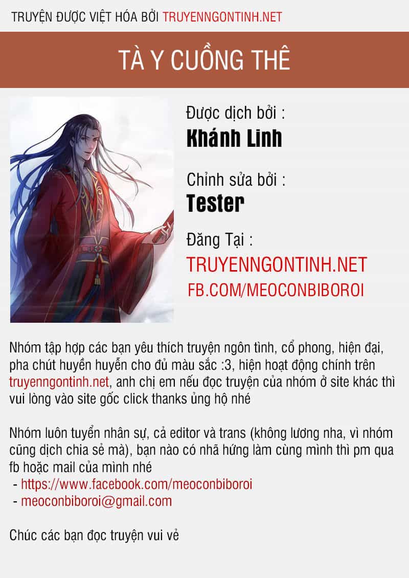 Tà Y Cuồng Thê - Chương 6 - ảnh 1