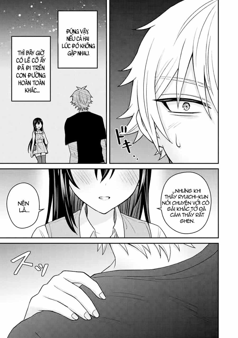 Tái Sinh Thành Tên Cặn Bã Trong Bộ Manga Cắm Sừng Mình Từng Đọc. Thế Nhưng Giờ Đây, Cô Nàng Nữ Chính Của Bộ Manga Ấy Lại Chủ Động Tiếp Cận Tôi - Chương 10.2 - ảnh 11