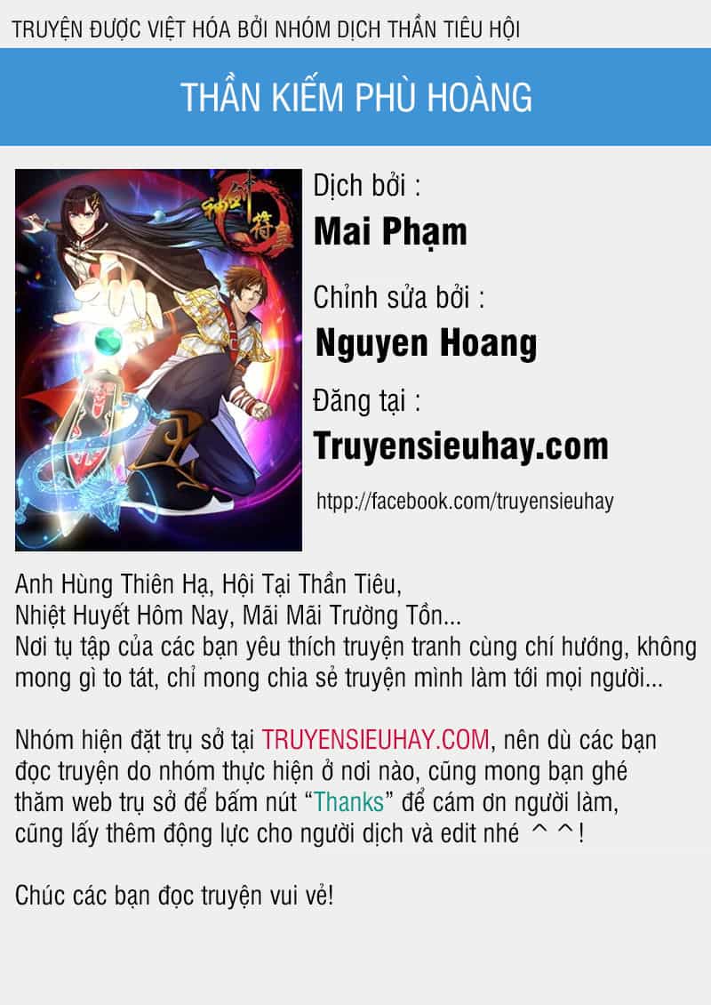 Thần Kiếm Phù Hoàng - Chương 3 - ảnh 1
