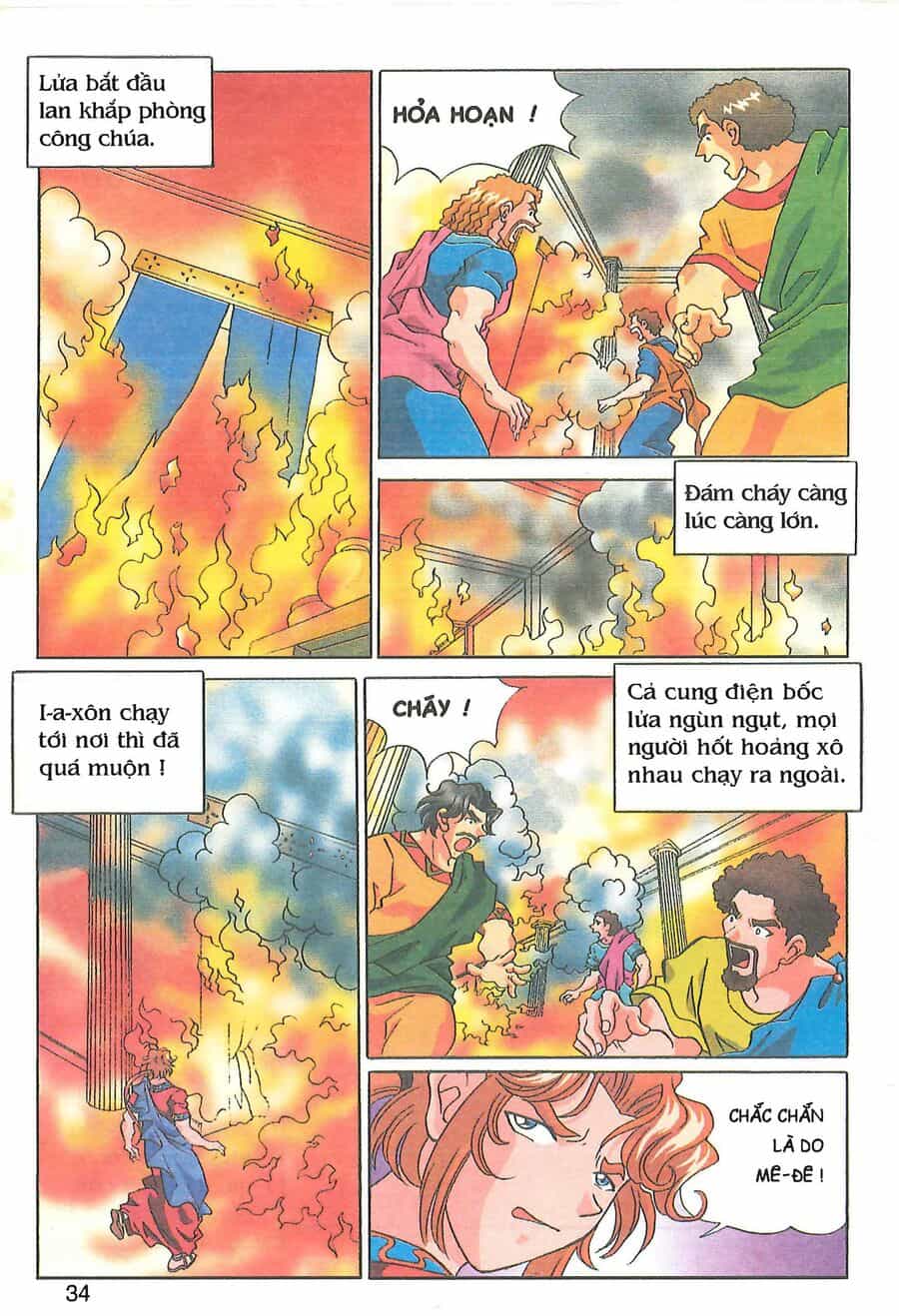 Thần Thoại Hy Lạp Phiên Bản Truyện Tranh Màu - Chương 5 - ảnh 36