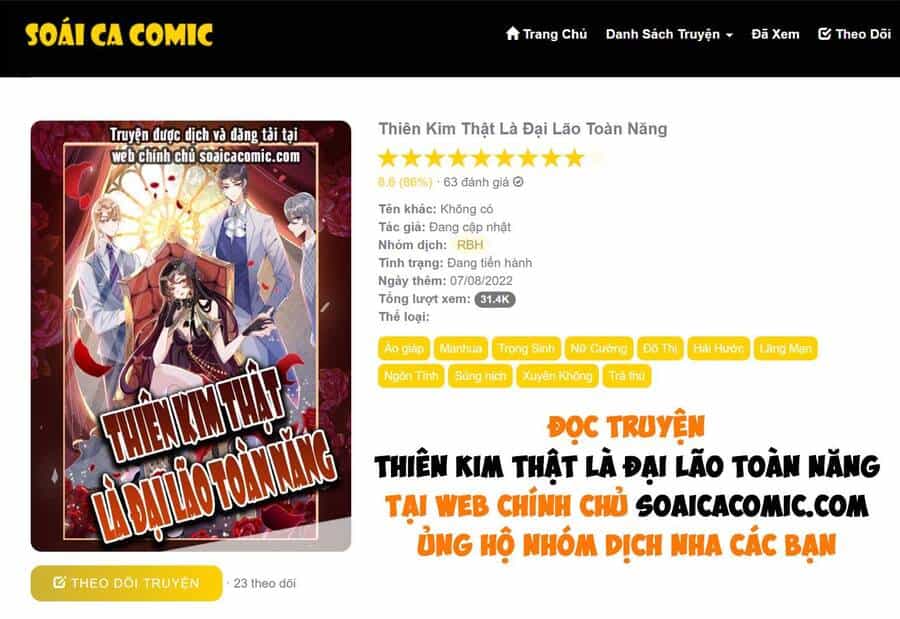 Thiên Kim Toàn Năng Đại Tài - Chương 26 - ảnh 1