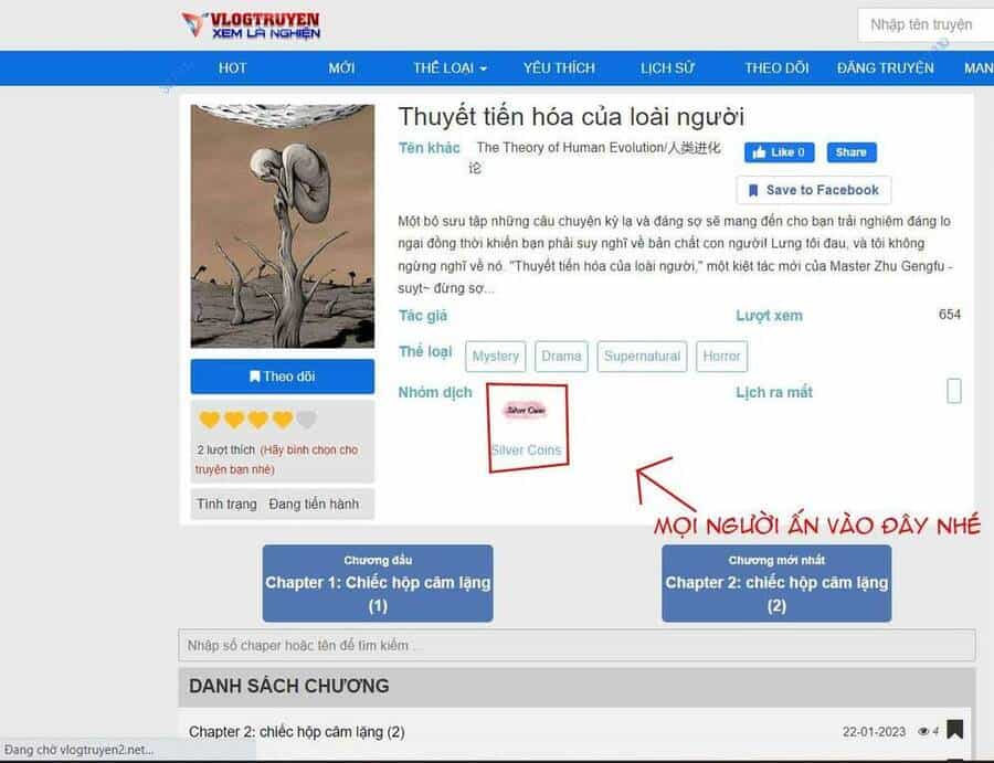 Thuyết Tiến Hóa Của Loài Người - Chương 4 - ảnh 1