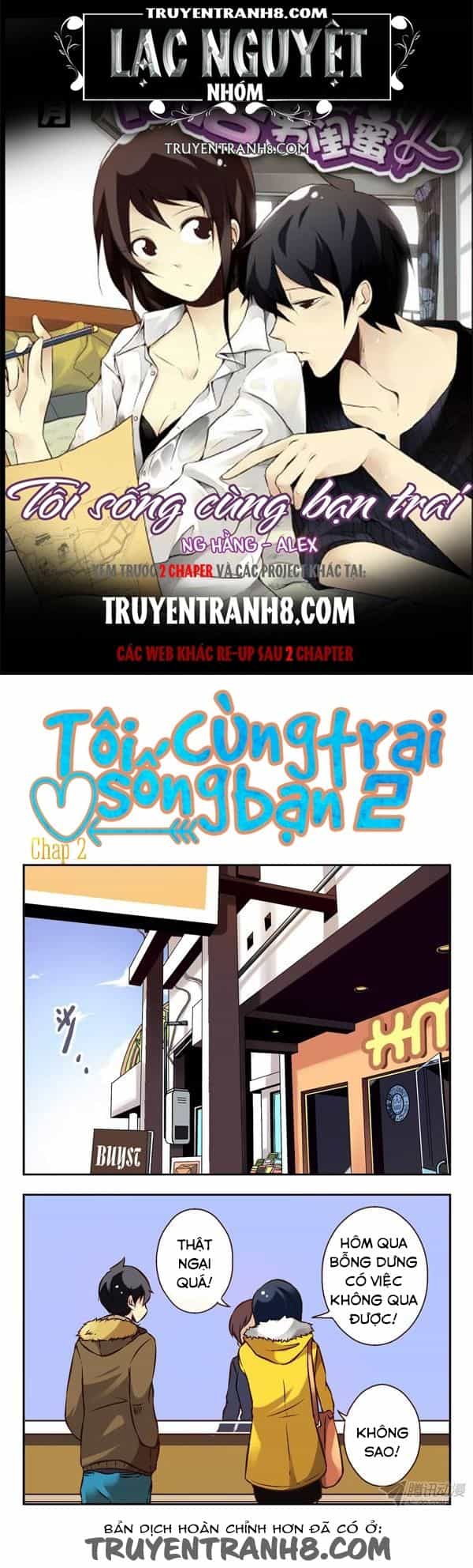 Tôi Sống Cùng Bạn Trai 2 - Chương 2 - ảnh 1