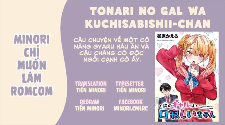 Tonari No Gal Wa Kuchisabishii-Chan - Chương 2 - ảnh 2
