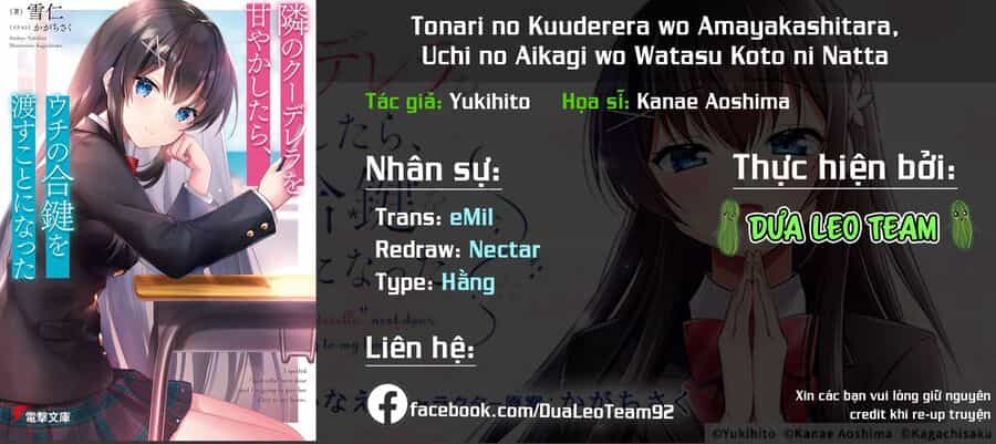 Tonari No Kuuderera O Amayakashitara, Uchi No Aikagi O Watasu Koto Ni Natta - Chuong 2 - ảnh 41