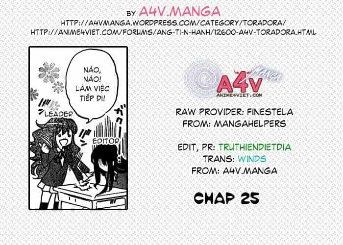 Toradora! - Chương 25 - ảnh 1