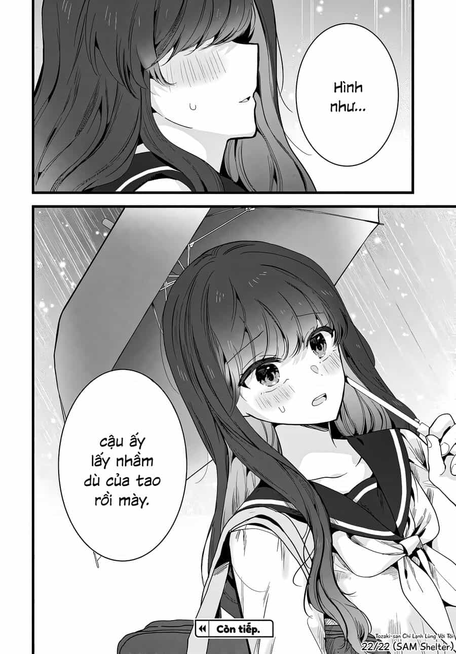 Tozaki-San Chỉ Lạnh Lùng Mỗi Mình Tôi - Chương 2 - ảnh 22