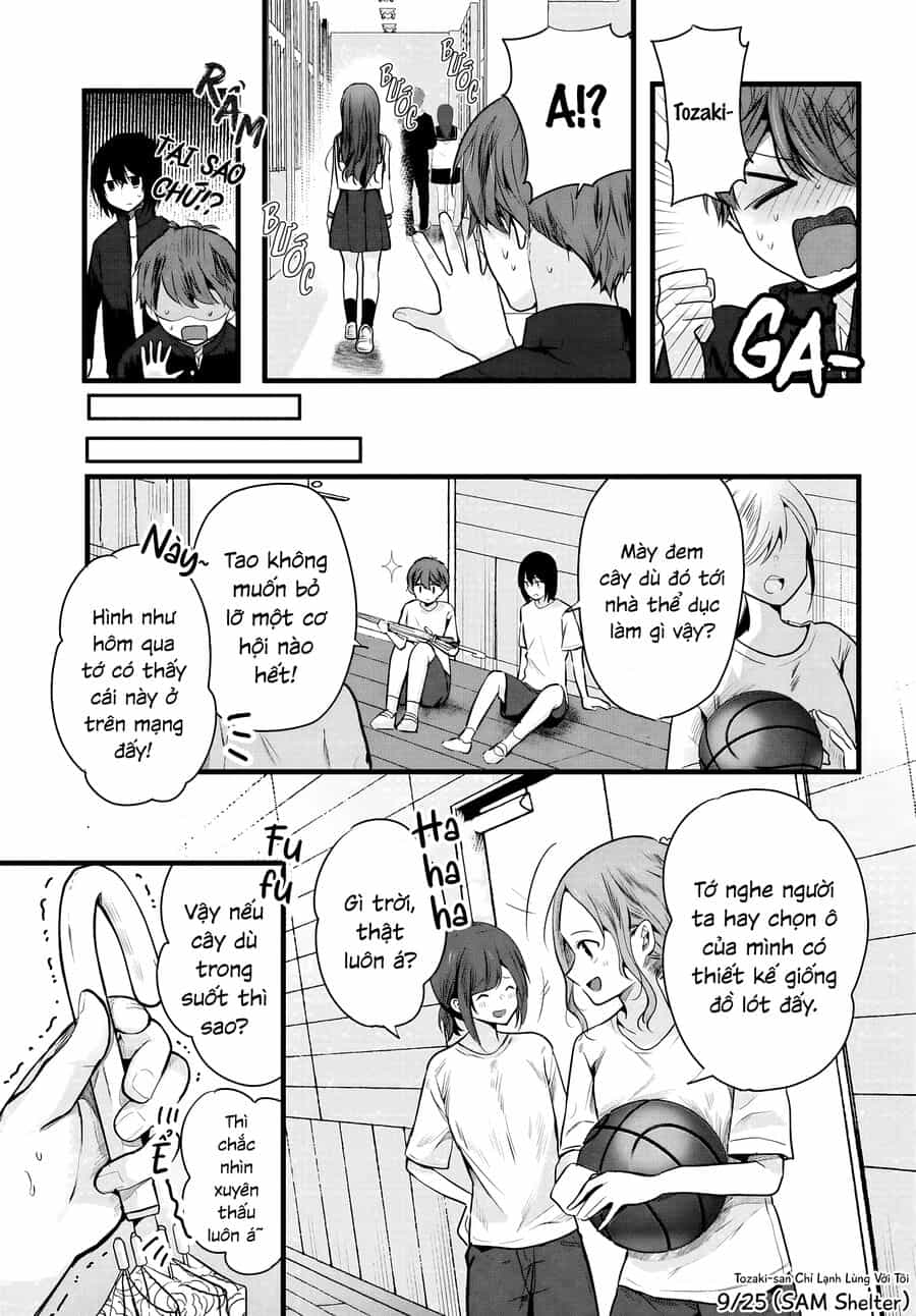 Tozaki-San Chỉ Lạnh Lùng Mỗi Mình Tôi - Chương 3 - ảnh 9