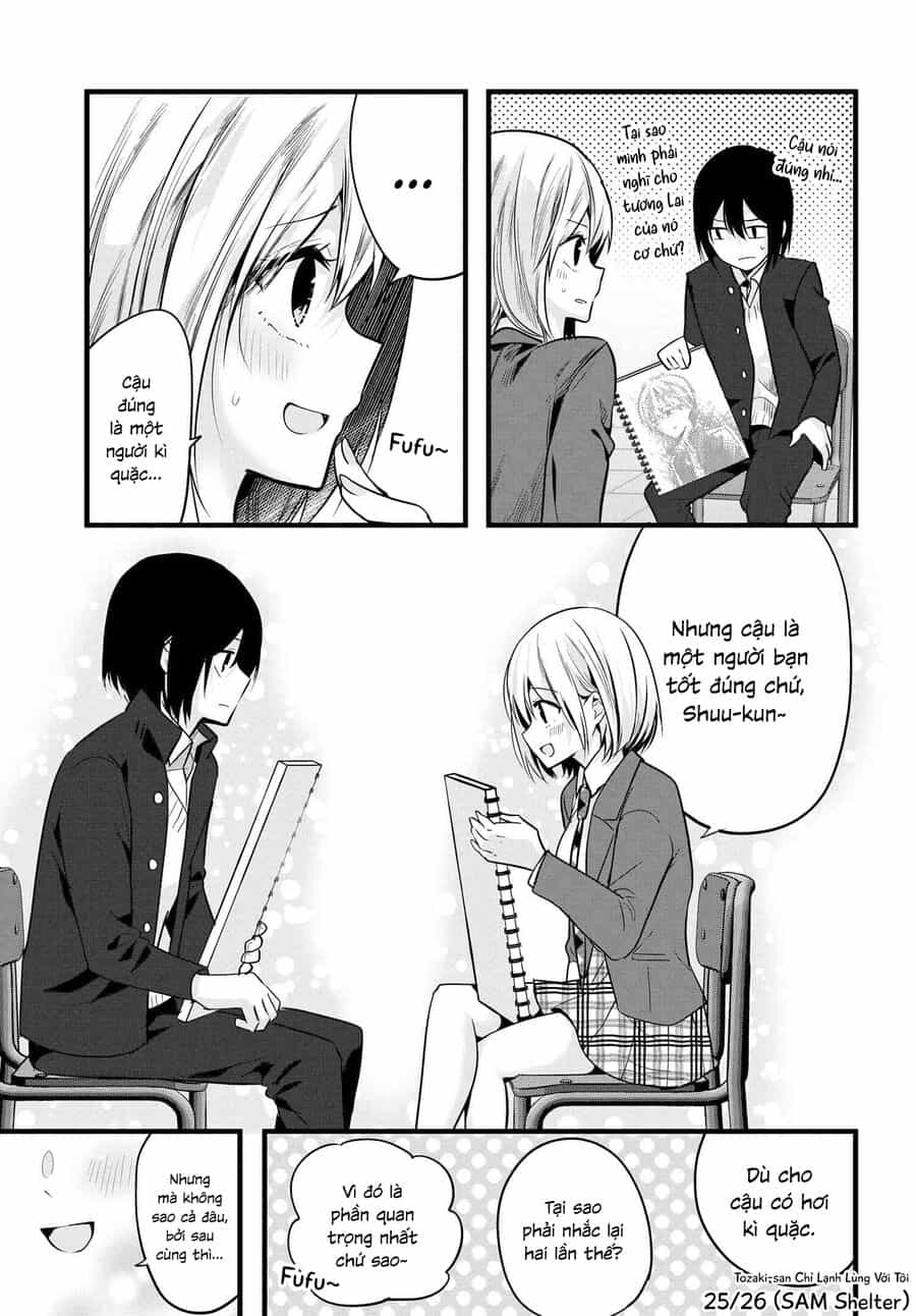 Tozaki-San Chỉ Lạnh Lùng Mỗi Mình Tôi - Chương 5 - ảnh 24