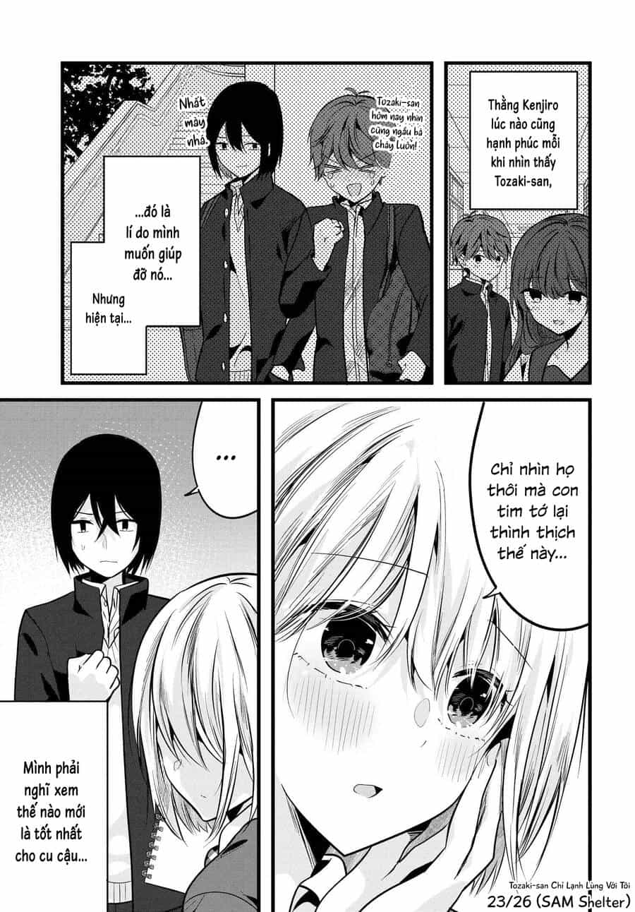 Tozaki-San Chỉ Lạnh Lùng Với Tôi - Chương 5 - ảnh 22