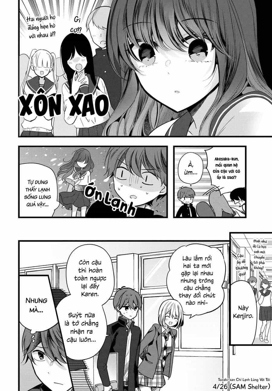 Tozaki-San Chỉ Lạnh Lùng Với Tôi - Chương 5 - ảnh 4