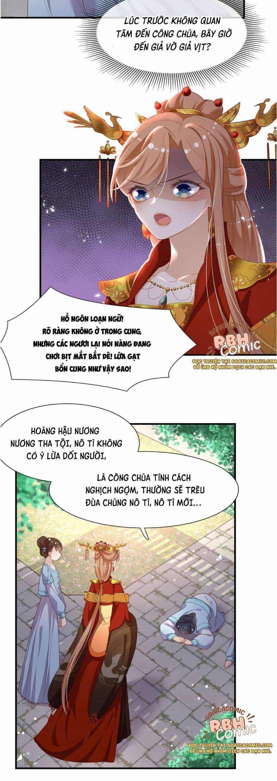 Trọng Sinh Trở Thành Hoàng Hậu Độc Ác Của Kẻ Thù - Chương 7 - ảnh 7