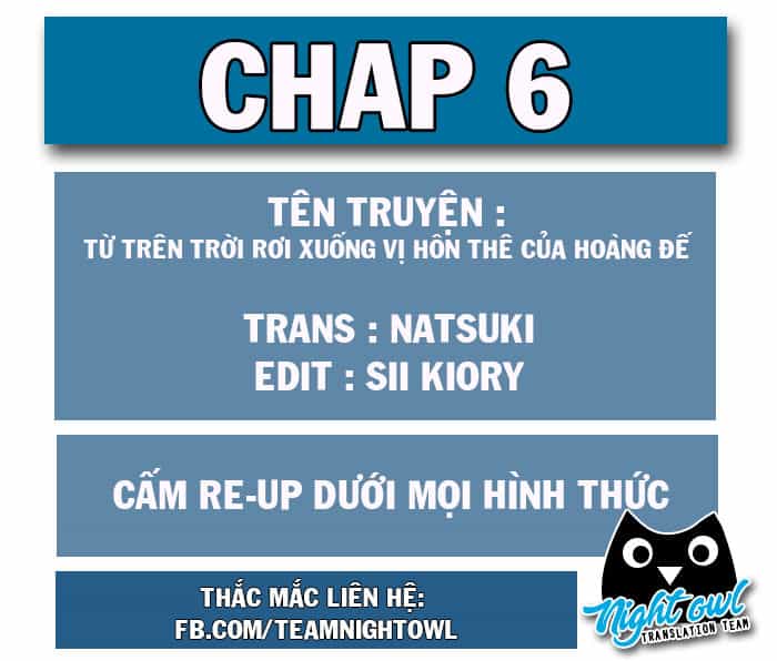 Từ Trên Trời Rơi Xuống Vị Hôn Thê Của Hoàng Đế - Chương 6 - ảnh 1