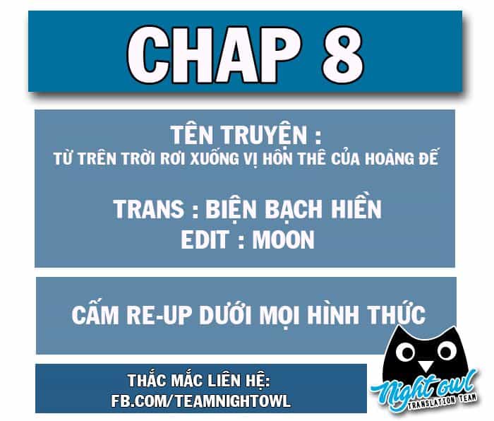 Từ Trên Trời Rơi Xuống Vị Hôn Thê Của Hoàng Đế - Chương 8 - ảnh 2