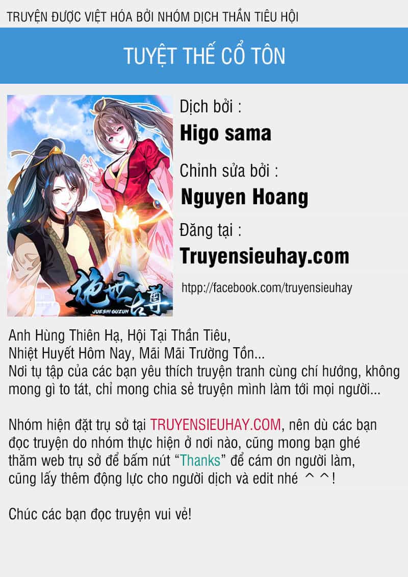 Tuyệt Thế Cổ Tôn - Chương 2 - ảnh 1