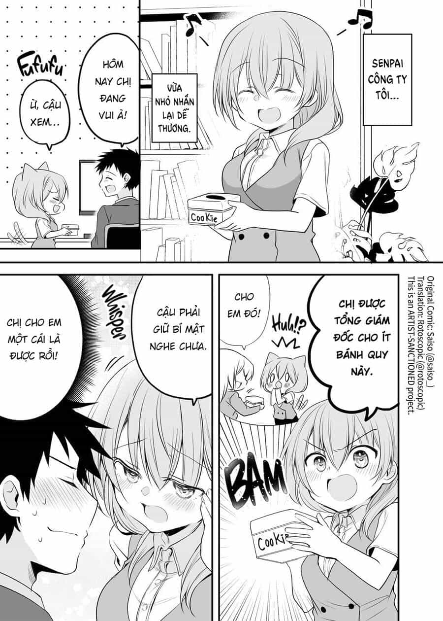 Uchi No Kaisha No Chiisai Senpai No Hanashi - Chương 40 - ảnh 3