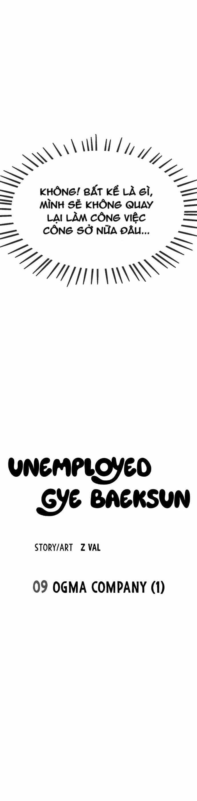 Unemployed Gye Baeksun - Chương 9 - ảnh 9