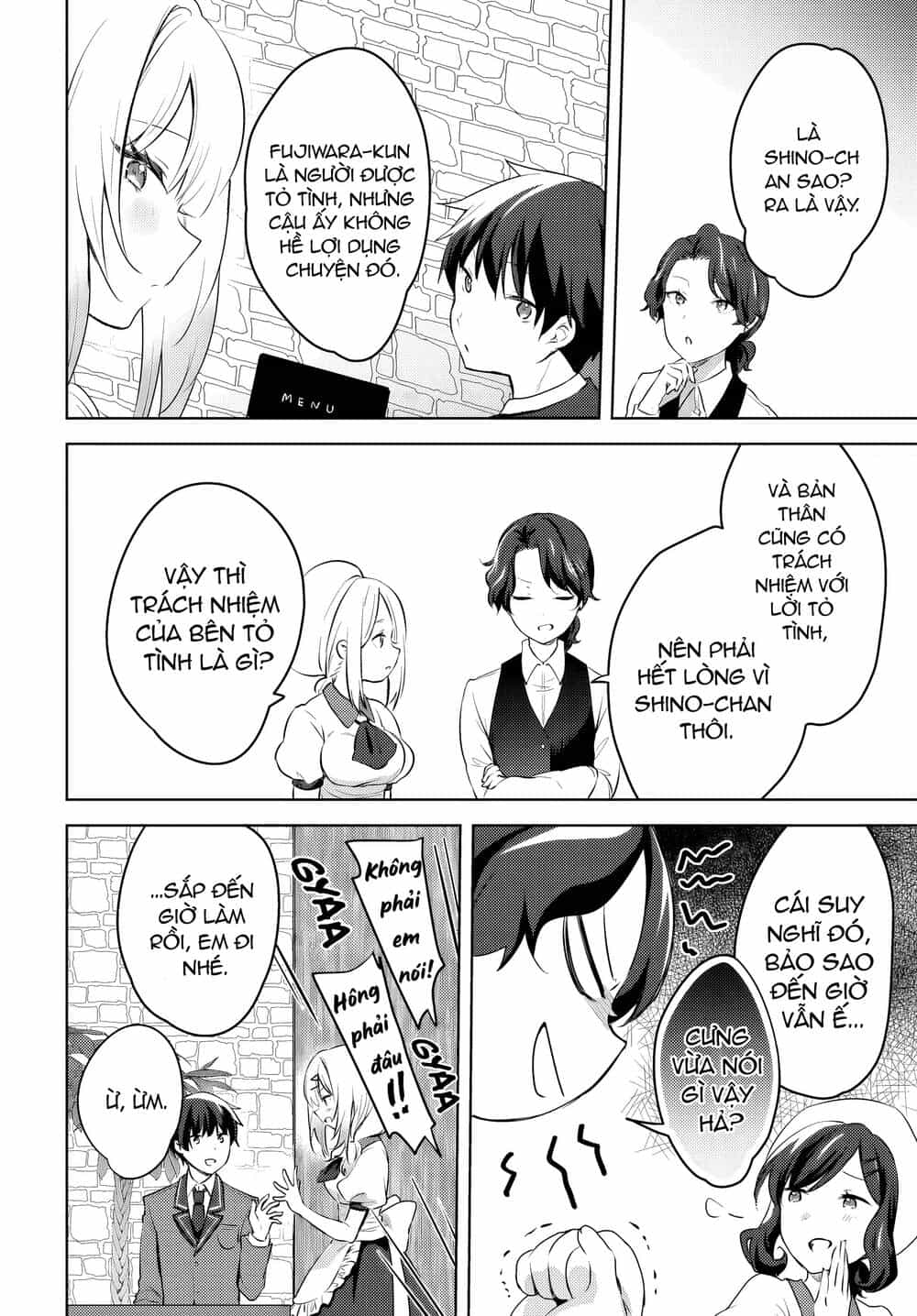 Ushiro No Seki No Gyaru Ni Sukarete Shimatta - Chương 10 - ảnh 19