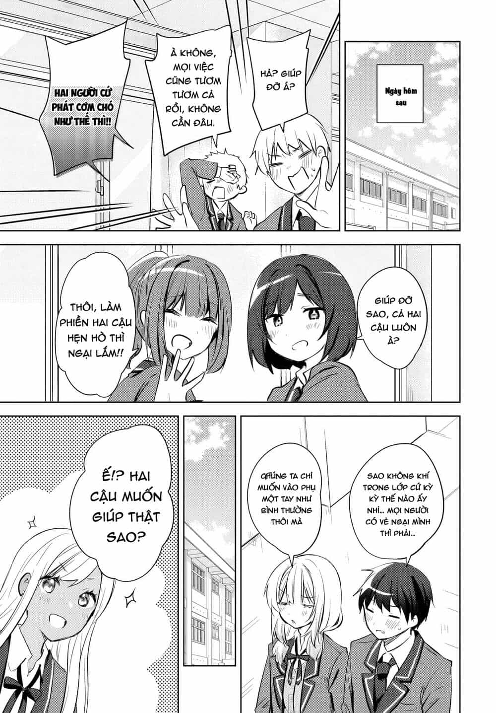 Ushiro No Seki No Gyaru Ni Sukarete Shimatta - Chương 13 - ảnh 14