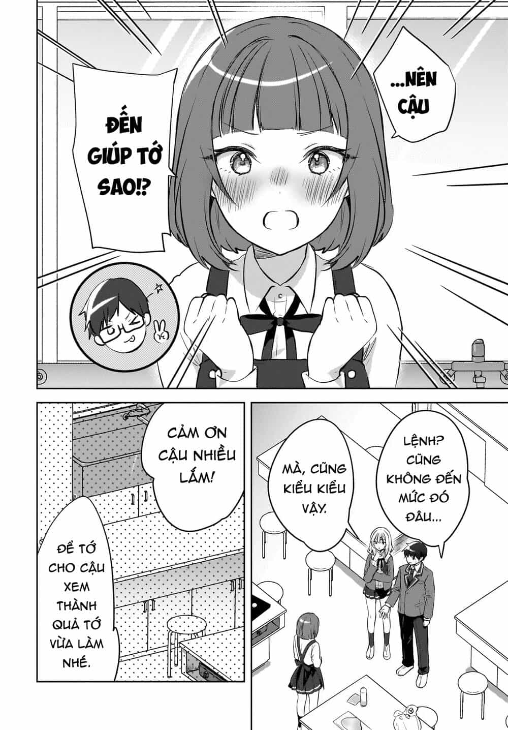 Ushiro No Seki No Gyaru Ni Sukarete Shimatta - Chương 14 - ảnh 3
