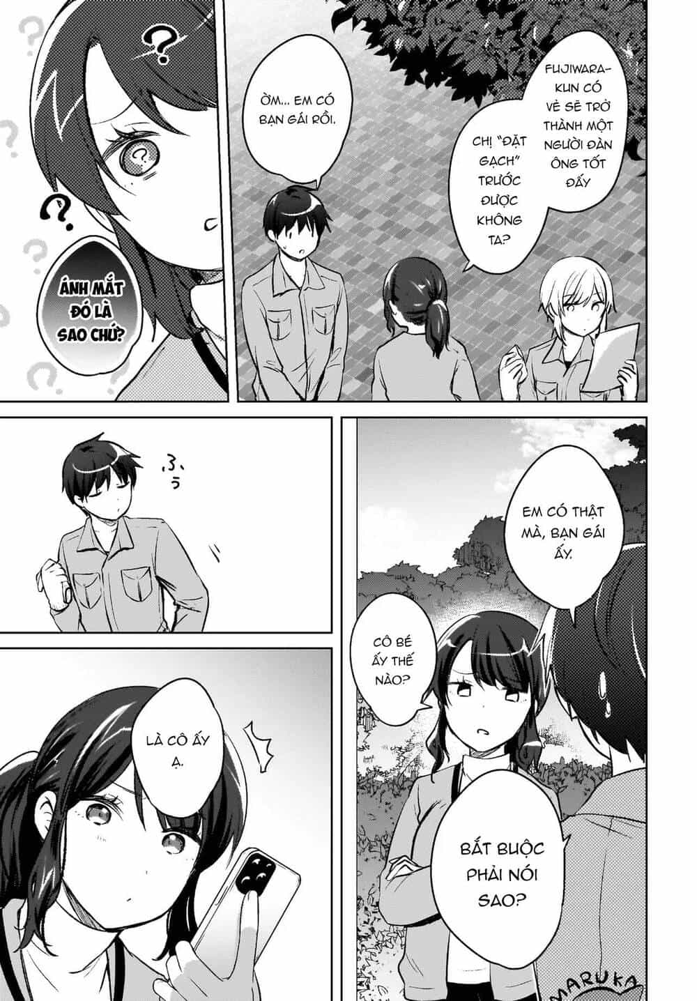 Ushiro No Seki No Gyaru Ni Sukarete Shimatta - Chương 18 - ảnh 14