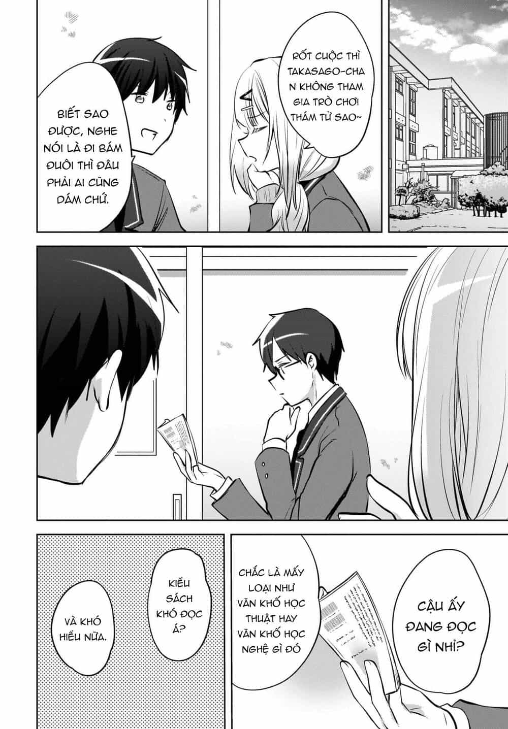Ushiro No Seki No Gyaru Ni Sukarete Shimatta - Chương 23 - ảnh 13