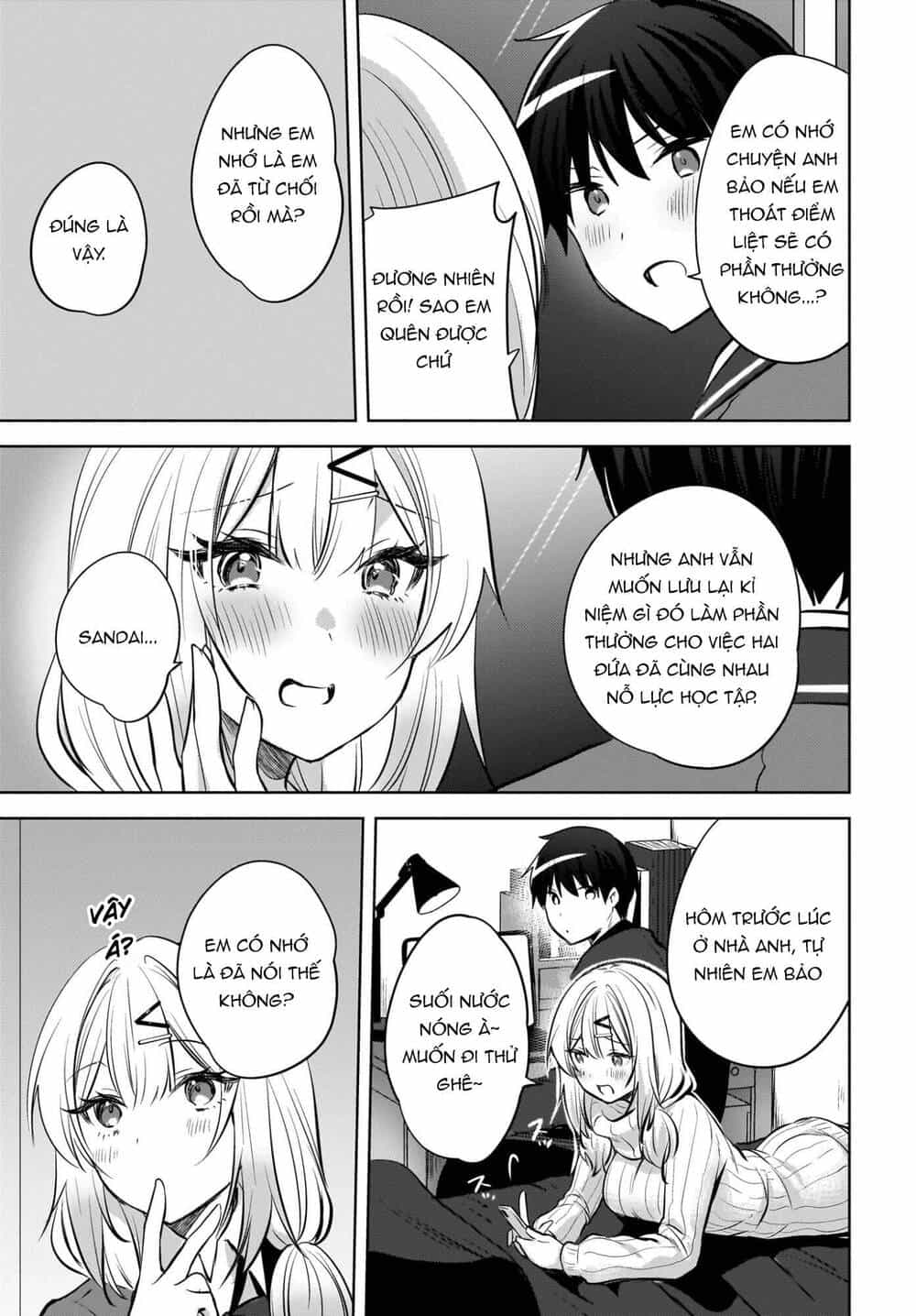 Ushiro No Seki No Gyaru Ni Sukarete Shimatta - Chương 23 - ảnh 18