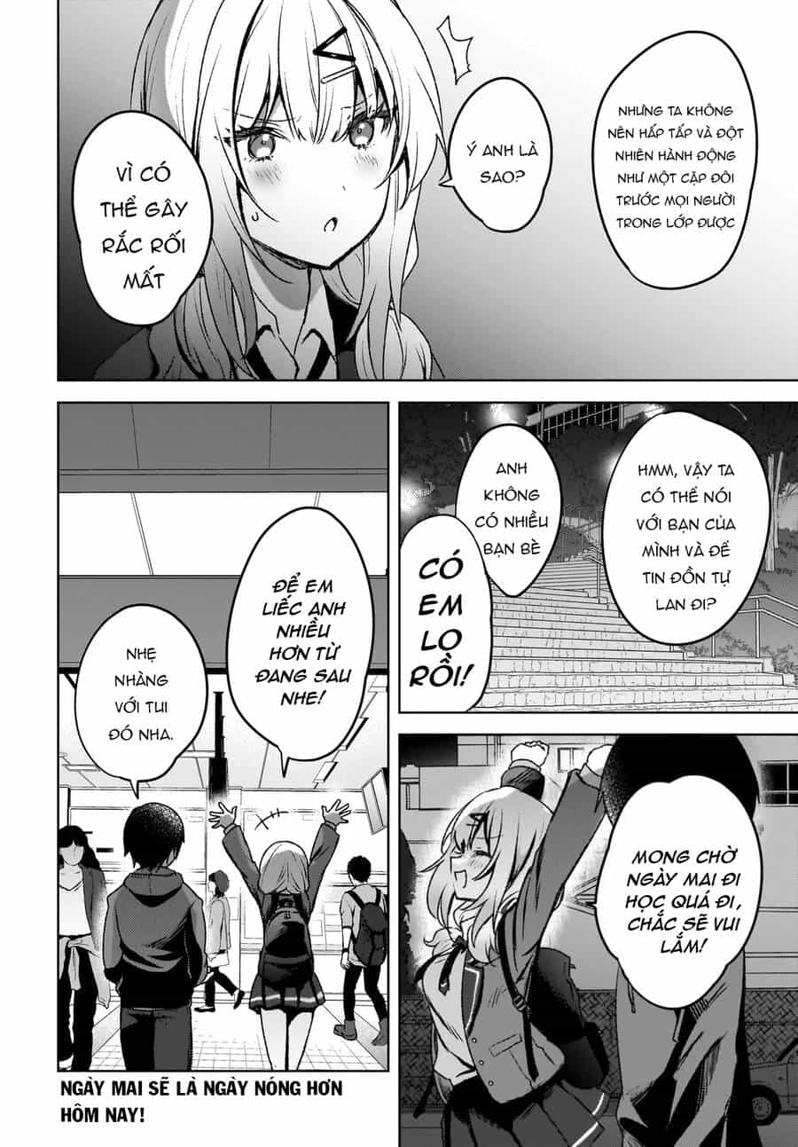 Ushiro No Seki No Gyaru Ni Sukarete Shimatta - Chương 7 - ảnh 15