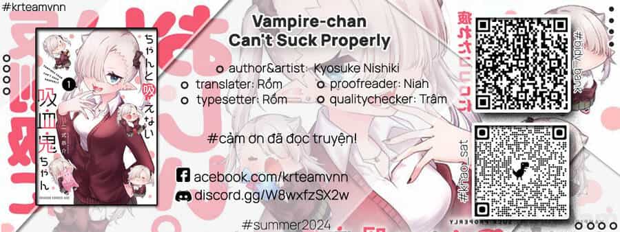 Vampire-Chan Can't Suck Properly - Chương 35 - ảnh 1