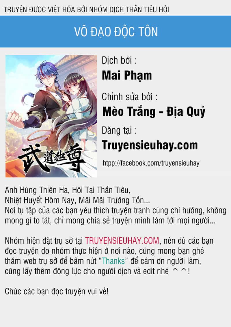 Võ Đạo Độc Tôn - Chương 87 - ảnh 1