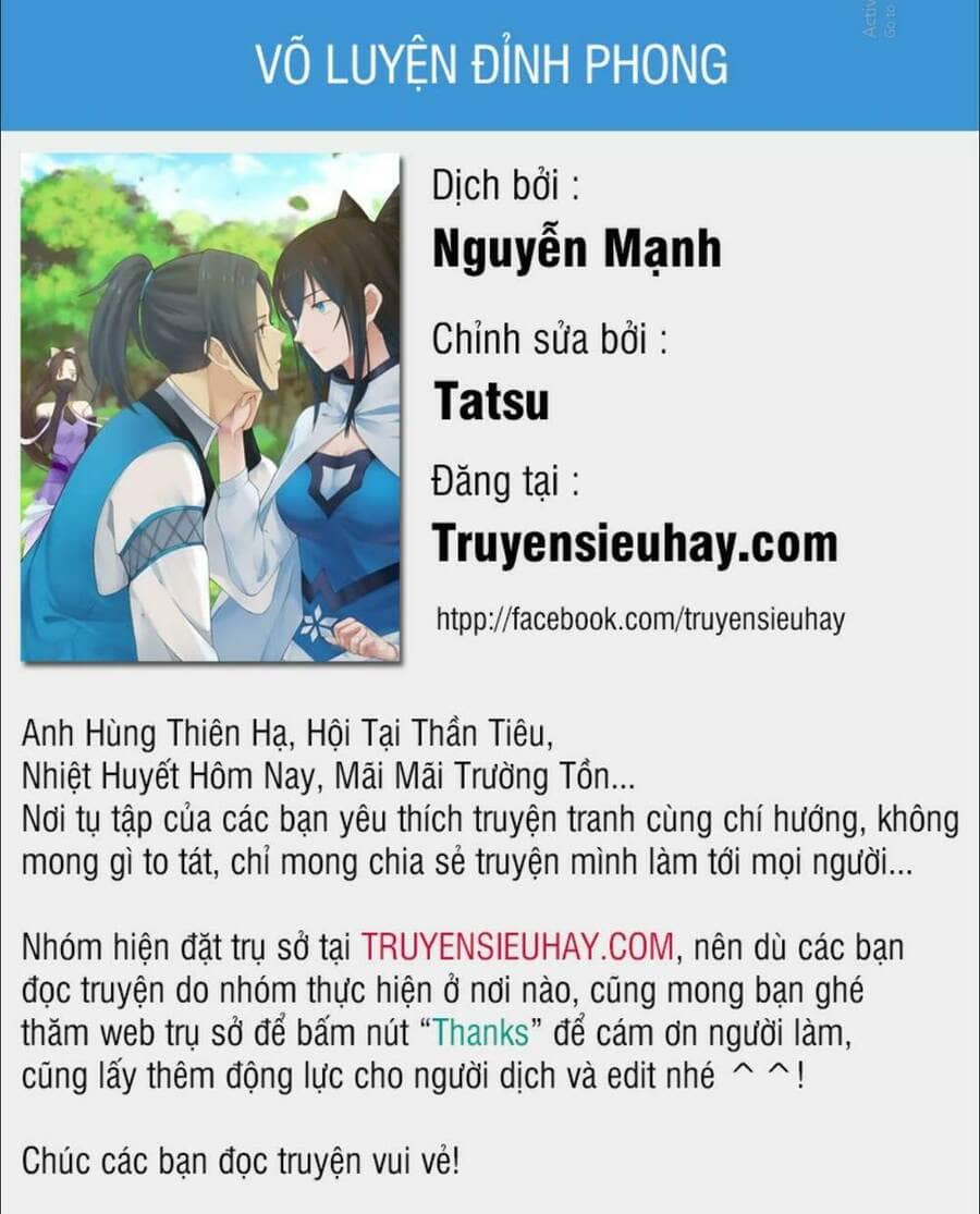 Võ Luyện Đỉnh Phong - Chương 423 - ảnh 1