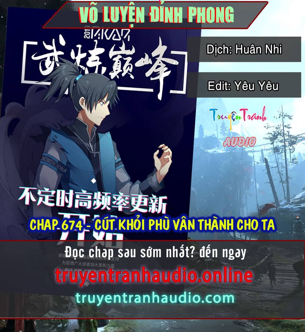 Võ Luyện Đỉnh Phong - Chương 673 - ảnh 1