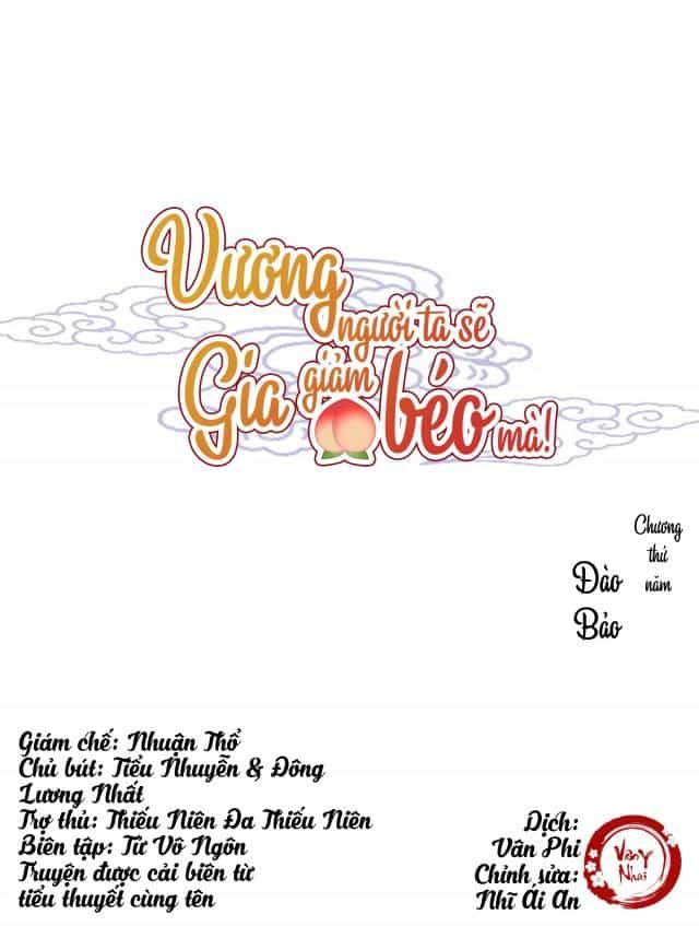 Vương Gia Người Ta Sẽ Giảm Béo Mà!!! - Chương 5 - ảnh 1
