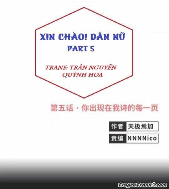 Xin Chào! Dân Nữ - Chương 5 - ảnh 1