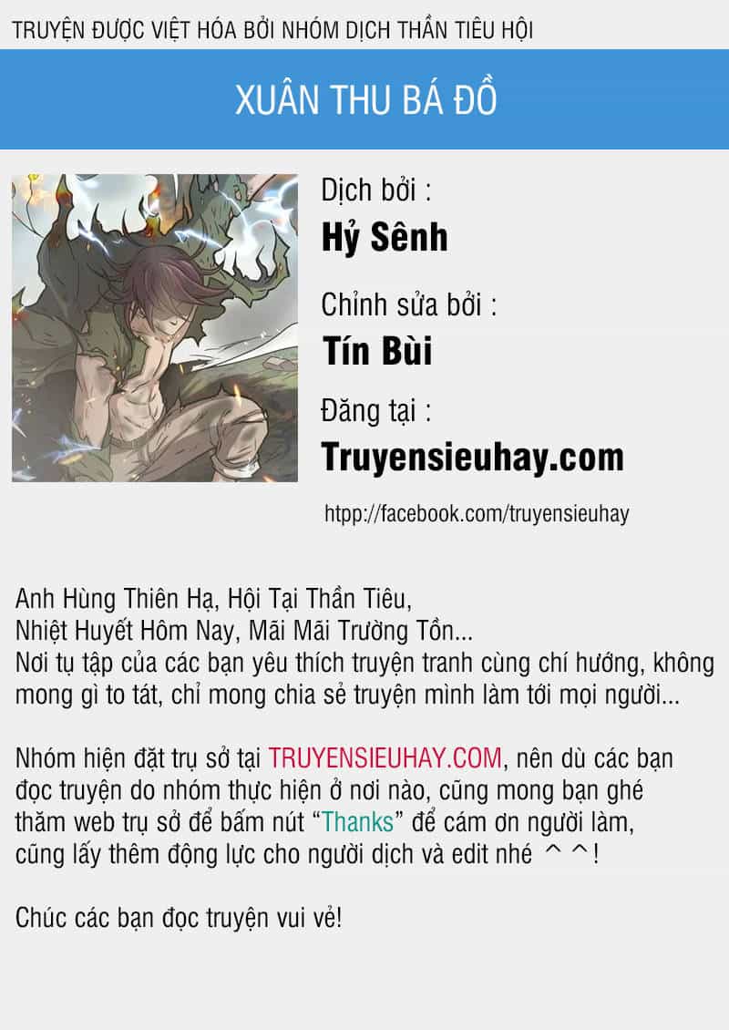 Xuân Thu Bá Đồ - Chương 20 - ảnh 1