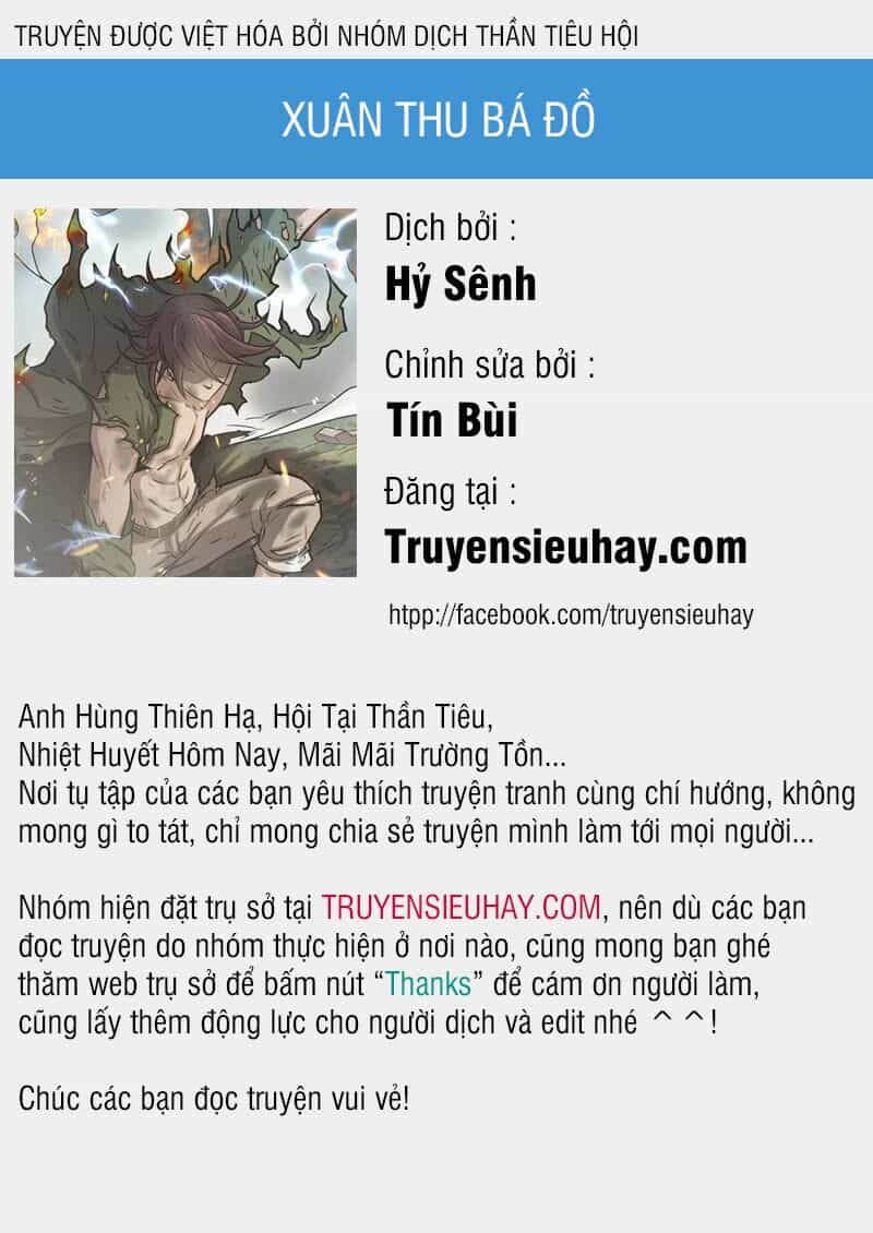 Xuân Thu Bá Đồ - Chương 37 - ảnh 1